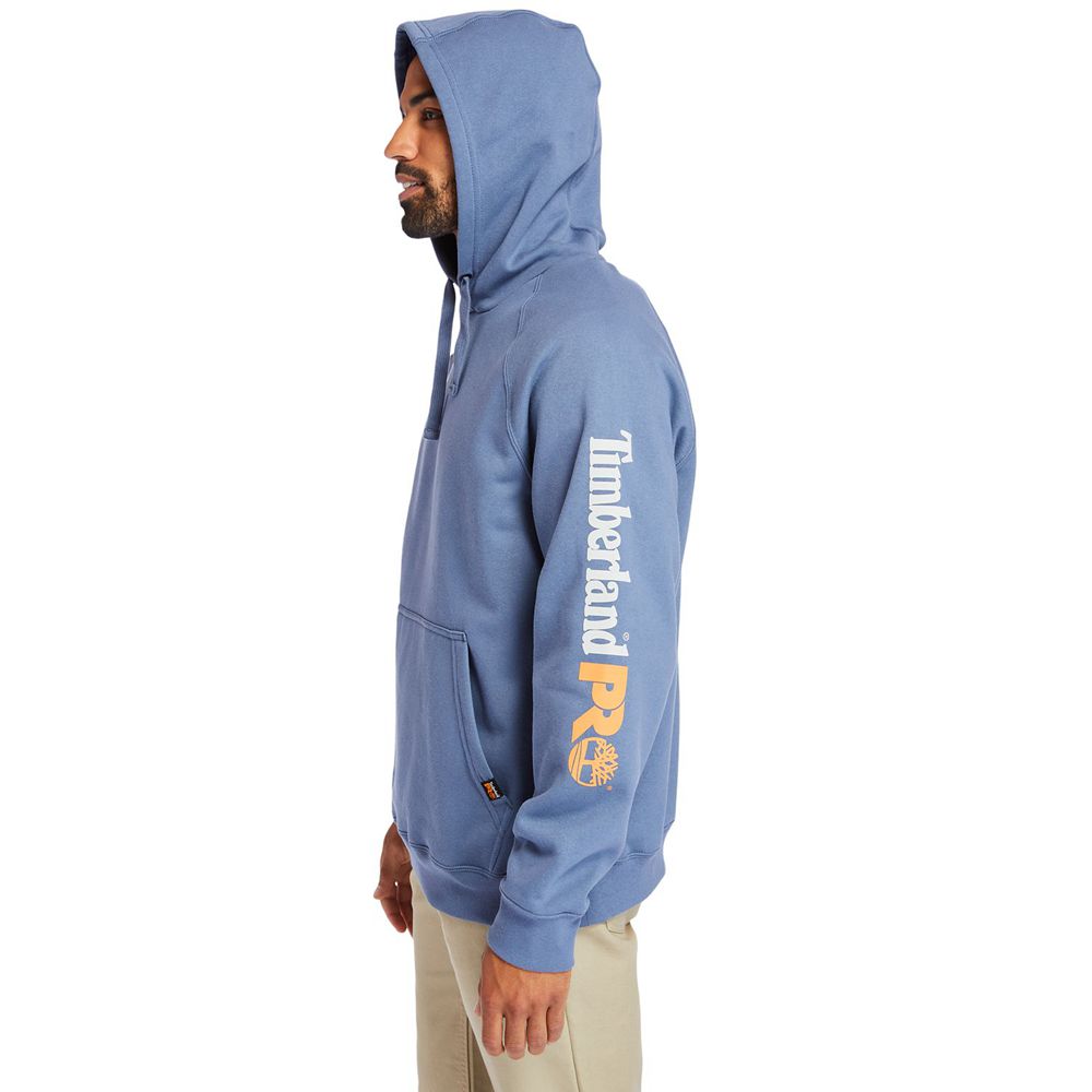 Sudadera Timberland Argentina Hombre - Pro® Hood Honcho Sport Hoodie - Azules - ASXEDP-479